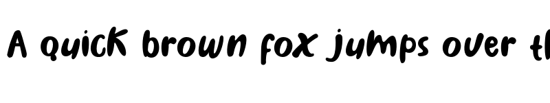 Preview of Sakamoto Regular font