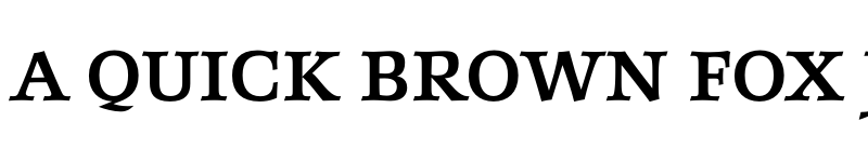 Preview of Salden Caps font