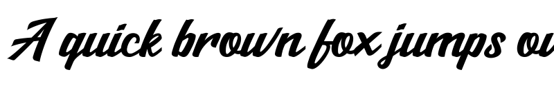 Preview of Salikin Regular font