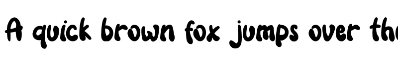 Preview of Salmon Hamburger Regular font