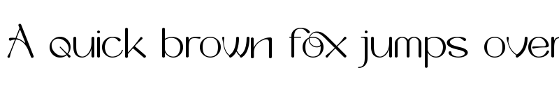 Preview of Saloums Regular font