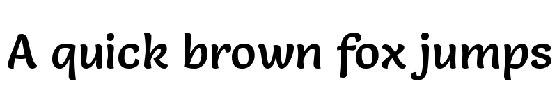 Preview of Salsa Regular font