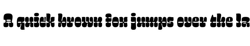 Preview of Salsero Test Regular font