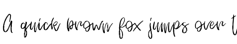 Preview of Salted Mocha Regular font