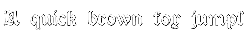 Preview of Salterio Regular font