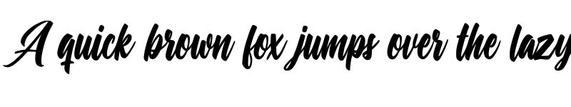 Preview of Saltwater World Regular font