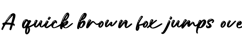 Preview of Samantha Regular font