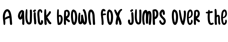 Preview of samble Regular font