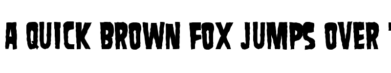 Preview of SamdanEvil Regular font