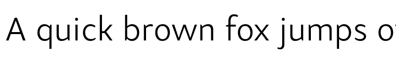 Preview of Samo Sans Pro Light font