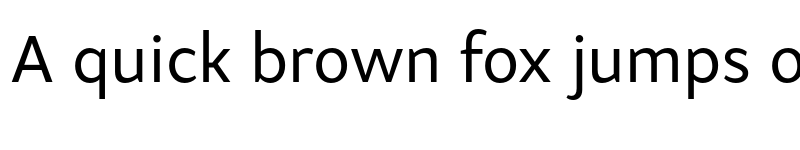 Preview of Samo Sans Pro Regular font