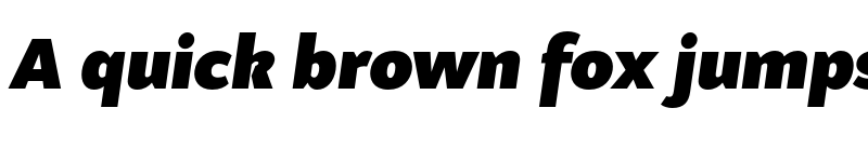 Preview of Samo Sans Pro Ultra Italic font