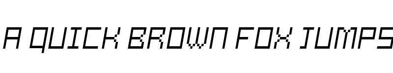 Preview of Samson ThinOblique font