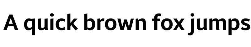 Preview of Samsung Sans Bold font