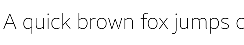 Preview of Samsung Sans Thin font