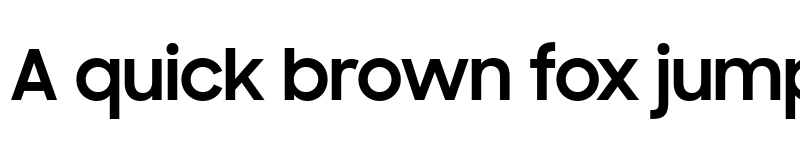 Preview of Samsung Sharp Sans Bold font