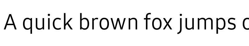 Preview of SamsungOne 400 font