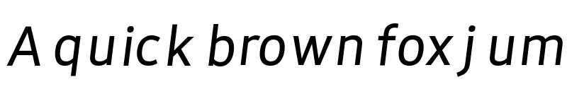 Preview of SamsungOne Italic font