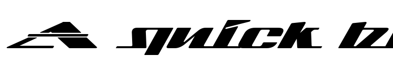 Preview of Sandoval Speed font