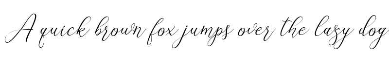 Preview of Sandria Script Regular font