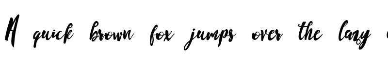 Preview of Sandy Regular font