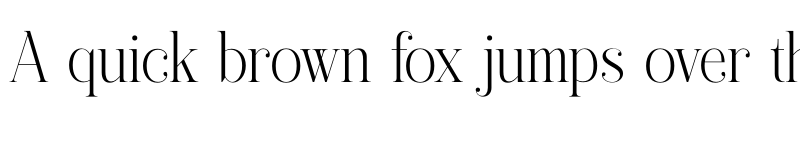 Preview of Sanfterd Regular font