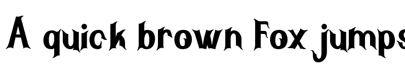 Preview of Sangkury Regular font