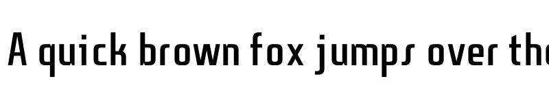Preview of Sanitechtro Regular font