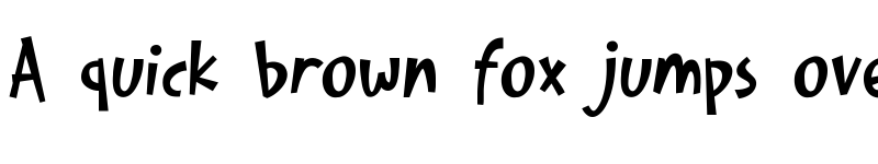 Preview of Sankutters Regular font