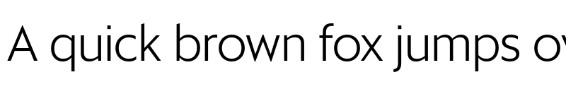 Preview of Sanomat Sans Light font