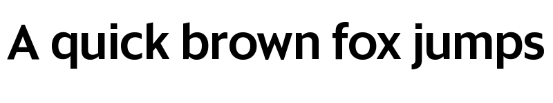 Preview of Sanomat Sans Trial Medium font