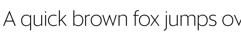 Preview of Sanomat Sans XLight font