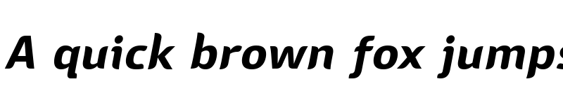 Preview of Sans Mateo 2 Bold Italic font