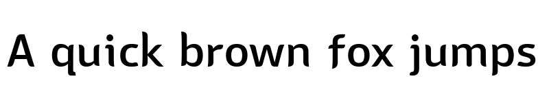 Preview of Sans Mateo 2 Medium font
