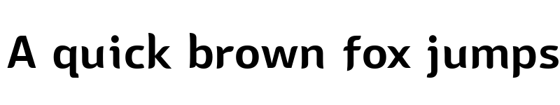 Preview of Sans Mateo 2 Semi Bold font