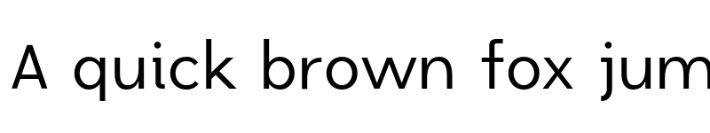 Preview of Sans Serif Regular font