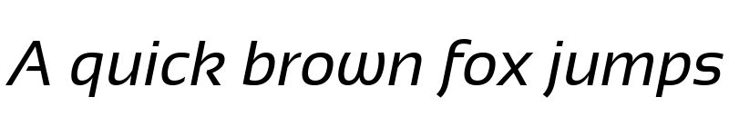 Preview of Sansation Italic font