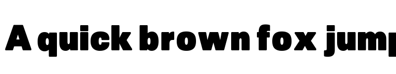 Preview of SansBlack Regular font