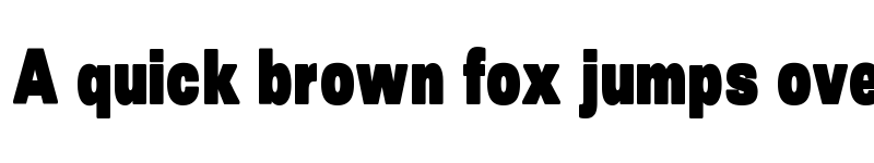 Preview of SansBlackSmall Regular font