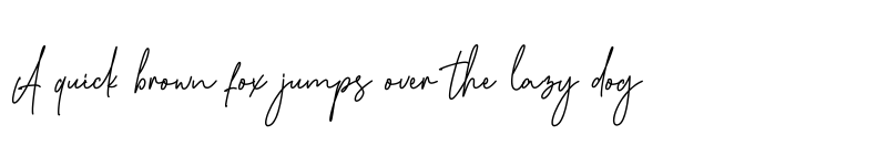 Preview of Sansburg Signature Regular font