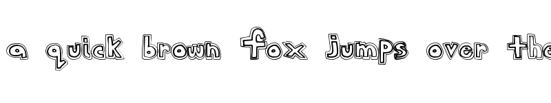 Preview of SansCollege Regular font