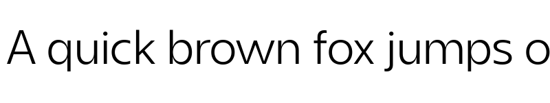 Preview of Sanshiro Demo Light font