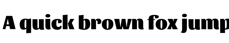 Preview of Sansita Black font