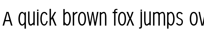 Preview of SansXHigh Regular font