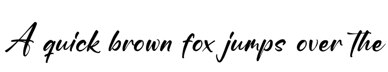 Preview of Santallria Regular font