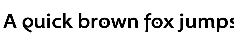 Preview of Santana Bold font