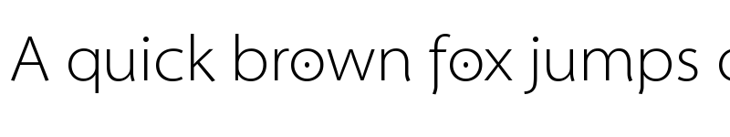 Preview of Santana Regular font