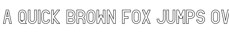 Preview of Santio Boldline font