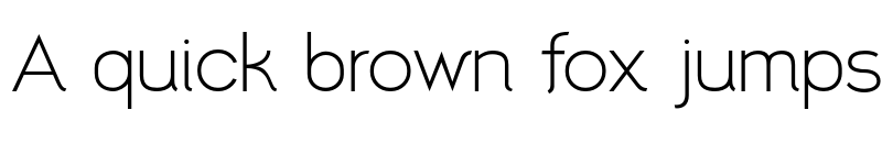 Preview of Santor Regular font