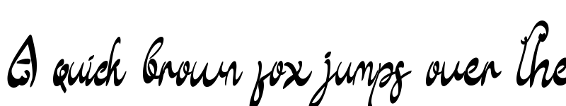 Preview of Santoria Christmas Regular font